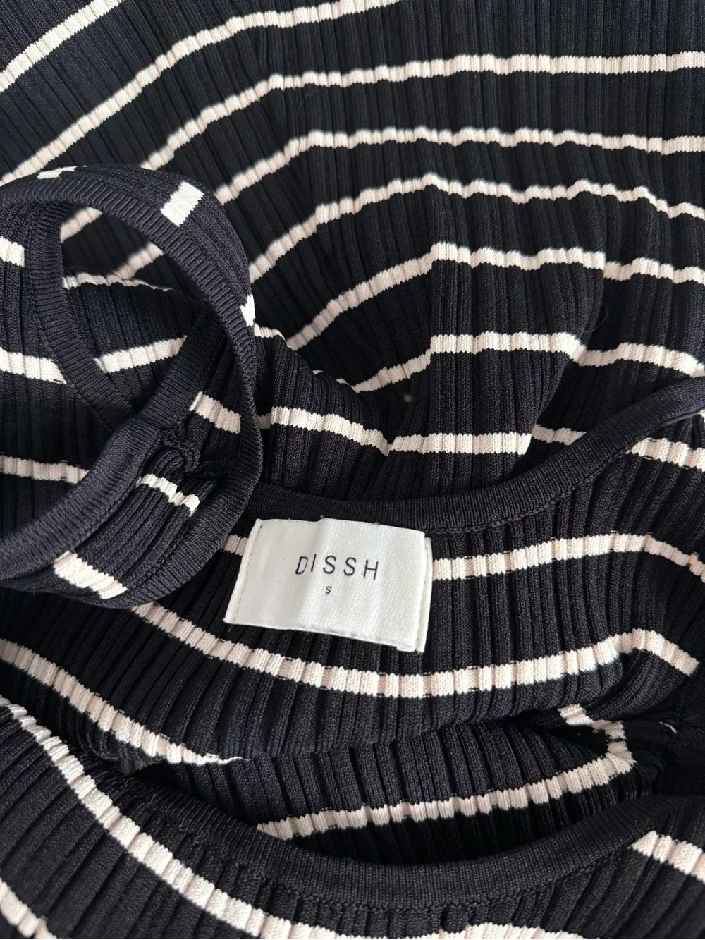 Dissh Billie Striped Black Dress - Picture 4 of 4